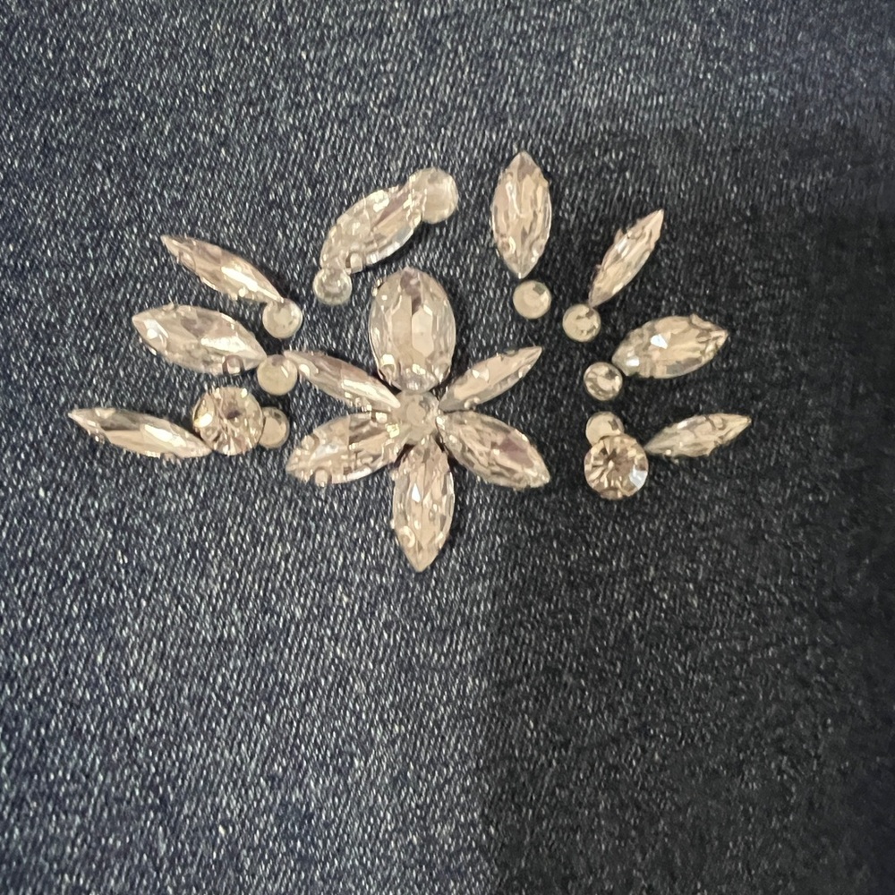 Embellished Blue Jeans - Picture 4 of 7